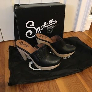 NIB Seychelles Care to Dance Black Leather 10